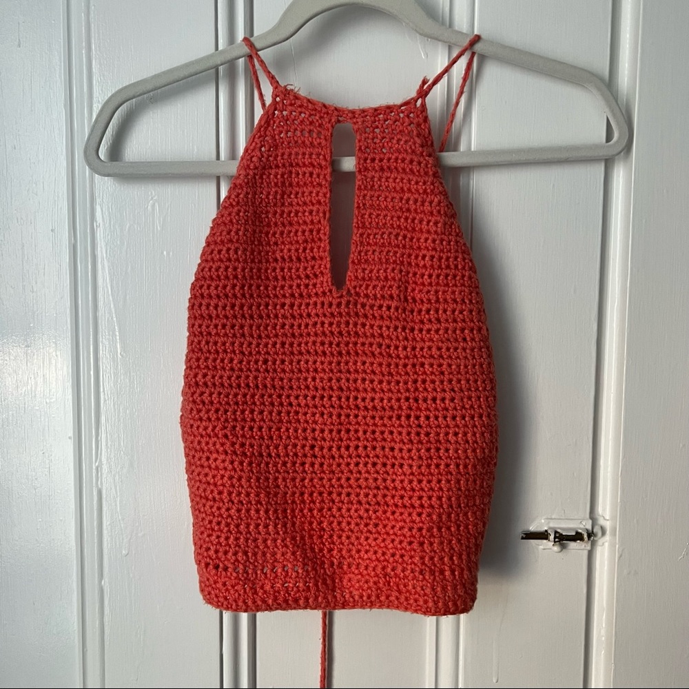 Crochet Crop Top Tank